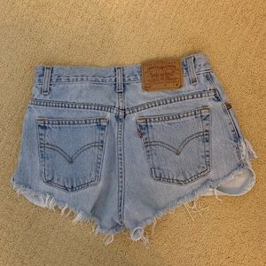 Levi’s vintage high waisted shorts